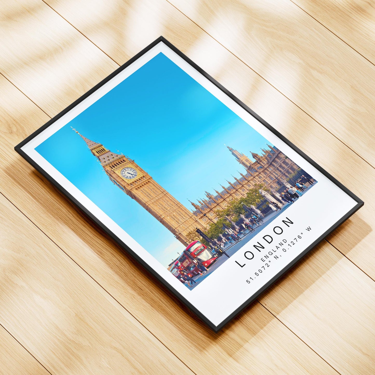 Big Ben London Print, London Wall Art, UK Travel Poster