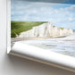Seven Sisters Chalk Cliffs Print - Coastal Wall Art, Beach Landscape Photography, Digital / Print / Framed - Matthew Webb Photography