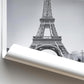 Black and White Eiffel Tower Print - Paris Photography Wall Art, France Travel Poster