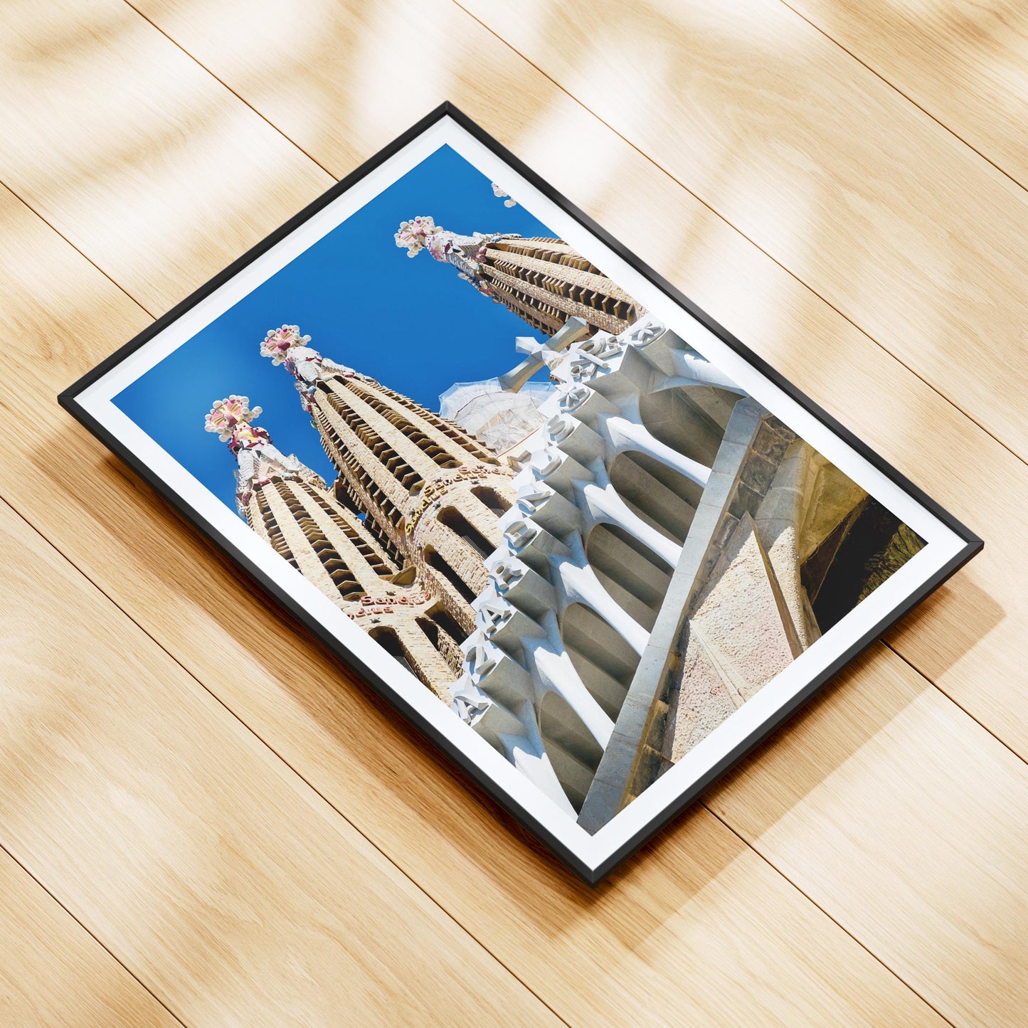 Sagrada Familia Print - Barcelona Wall Art, Gaudi, Spain Travel Poster, Architect Gift - Matthew Webb Photography