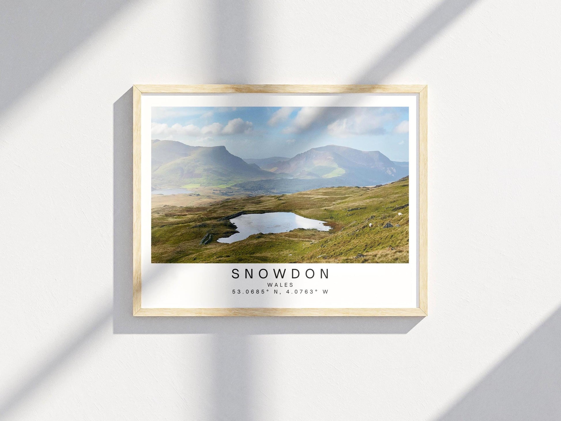Snowdonia Mountain Print: Wales Landscape, Minimalist Travel Decor - Matthew Webb Photography