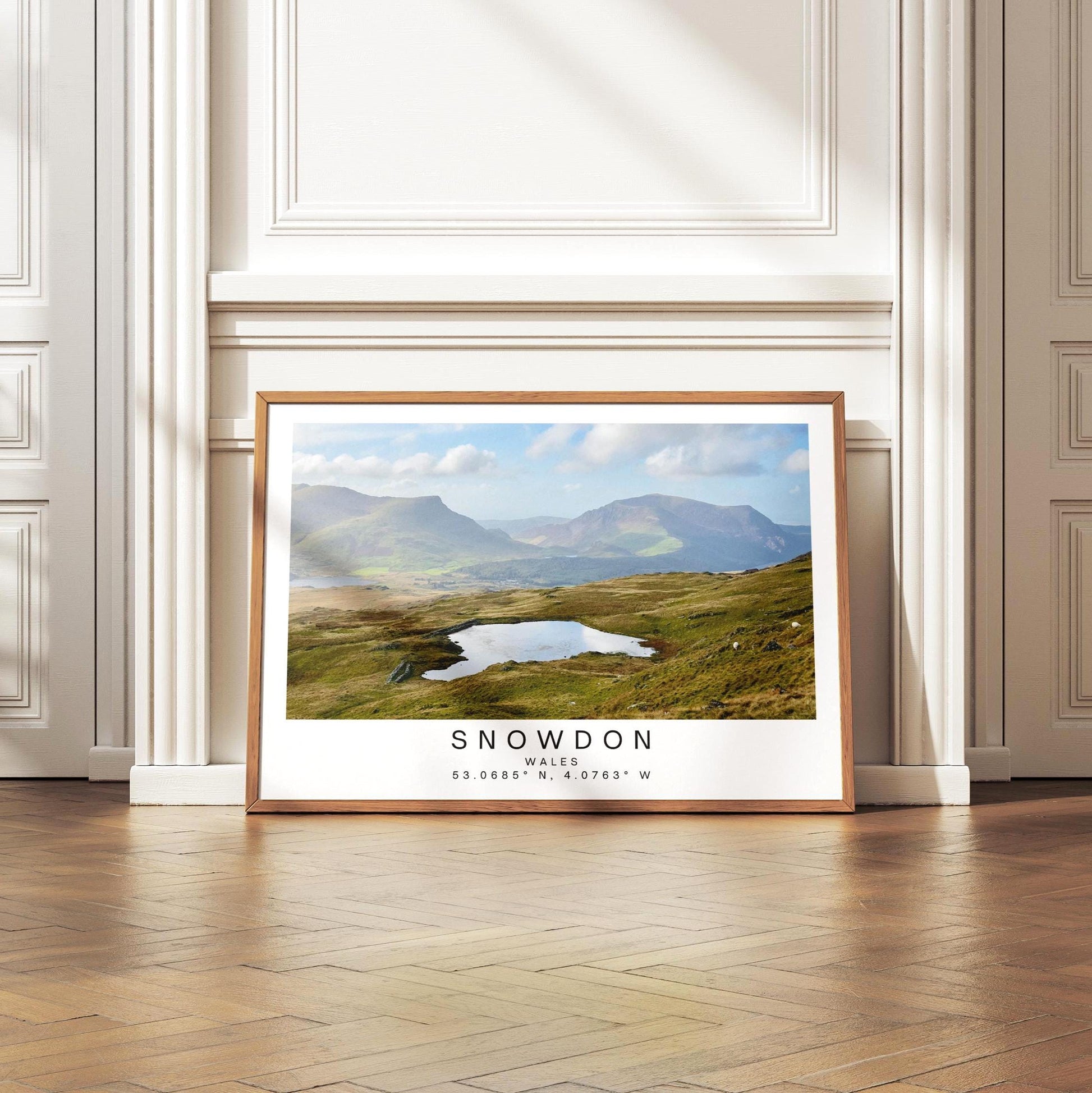 Snowdonia Mountain Print: Wales Landscape, Minimalist Travel Decor - Matthew Webb Photography