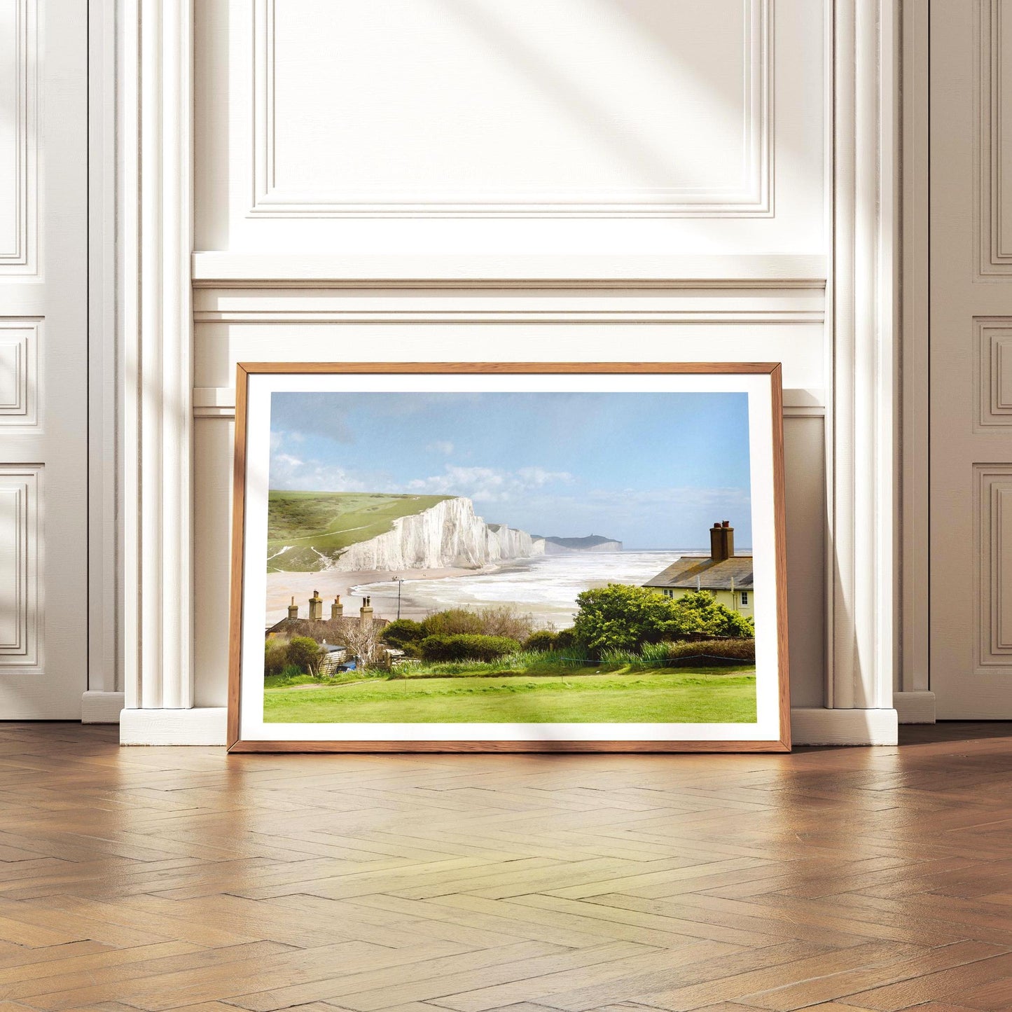 Seven Sisters Coastal Wall Art: East Sussex, Landscape Beach Photography, Framed Decor Gift - Matthew Webb Photography