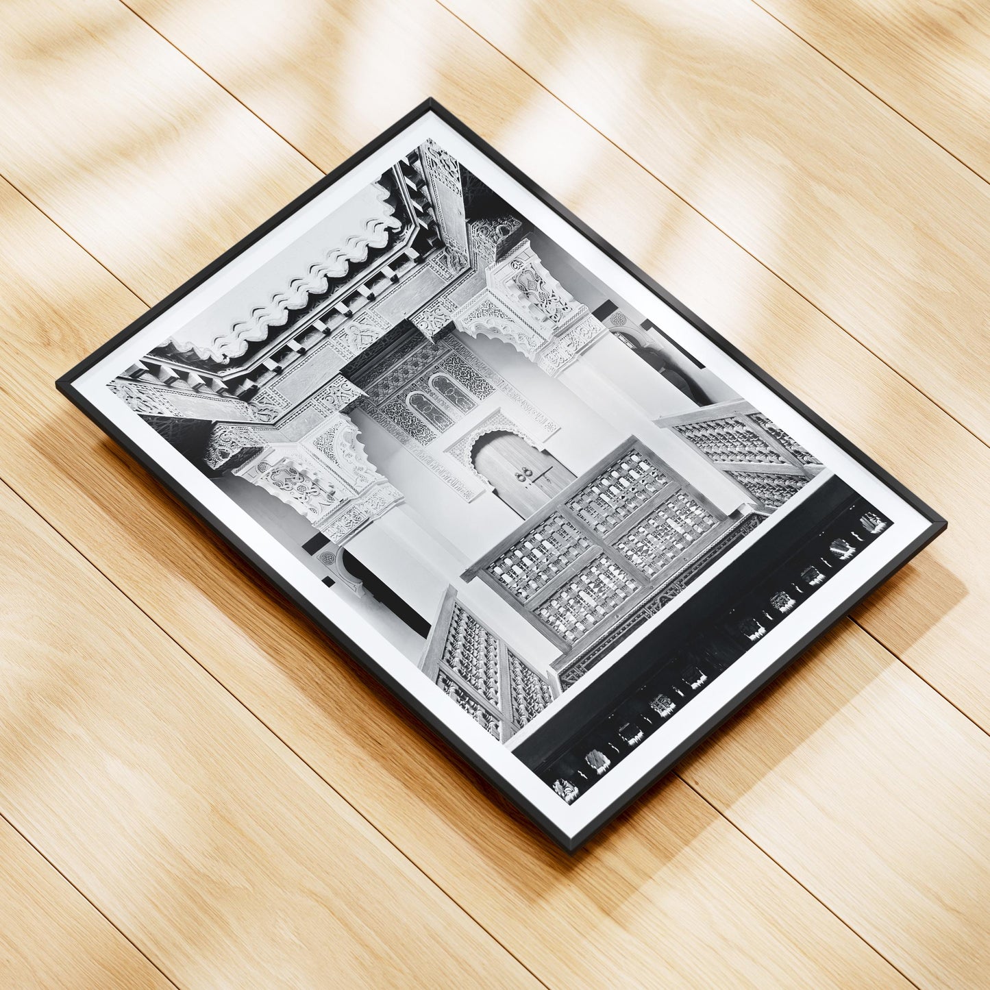 Madrasa Islamic Architecture Print - Marrakech Moroccan Wall Art, Morocco Photography Gift - Matthew Webb Photography