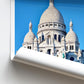 Sacre Coeur Print - Montmartre Paris Wall Art, France Travel Photography, Paris Gift - Matthew Webb Photography