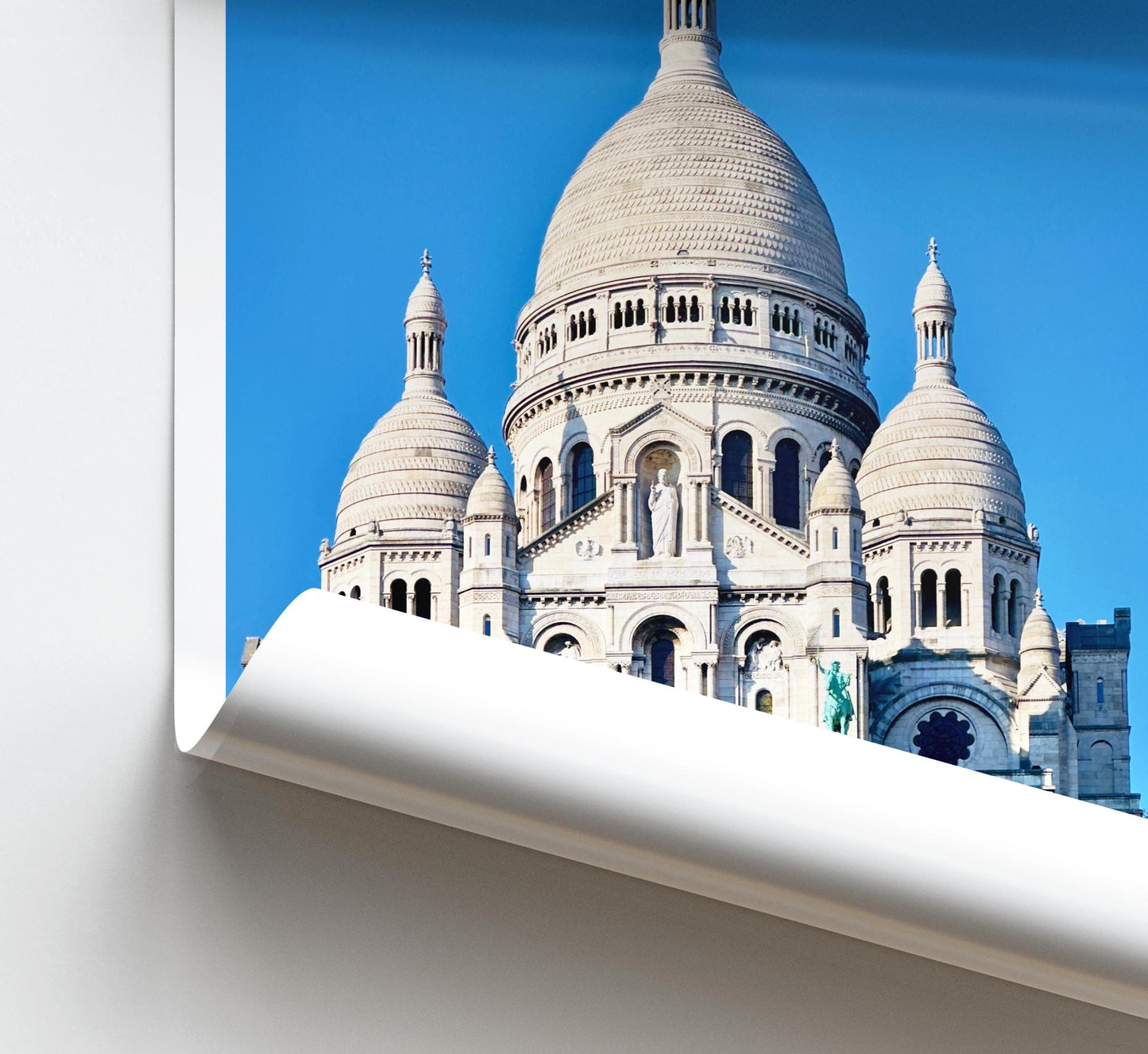 Sacre Coeur Print - Montmartre Paris Wall Art, France Travel Photography, Paris Gift - Matthew Webb Photography
