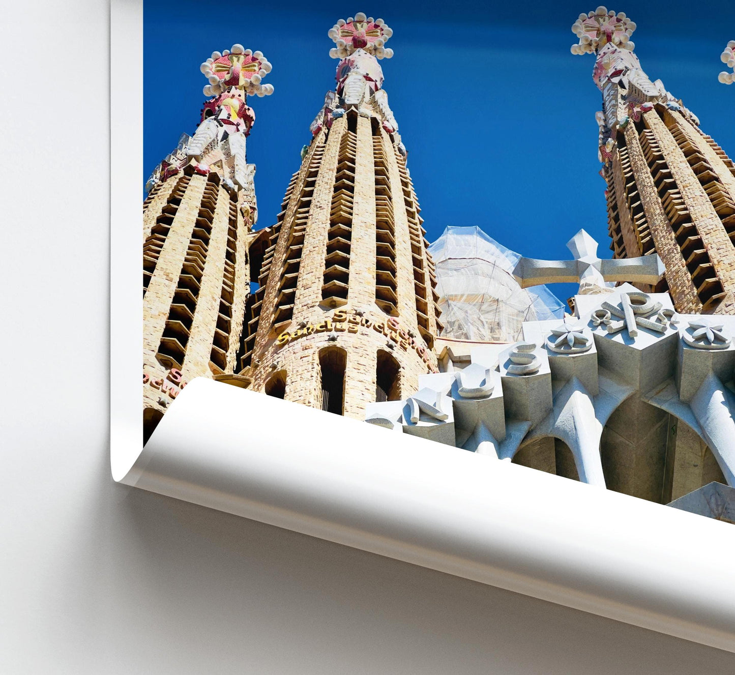 Sagrada Familia Print - Barcelona Wall Art, Gaudi, Spain Travel Poster, Architect Gift - Matthew Webb Photography