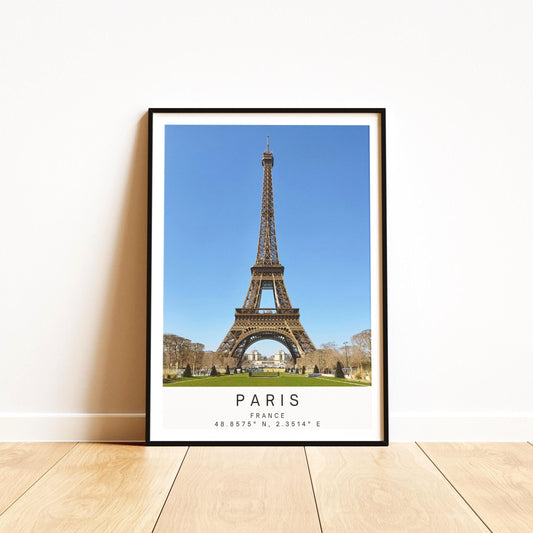 Eiffel Tower Photography Print - Paris Travel Wall Art