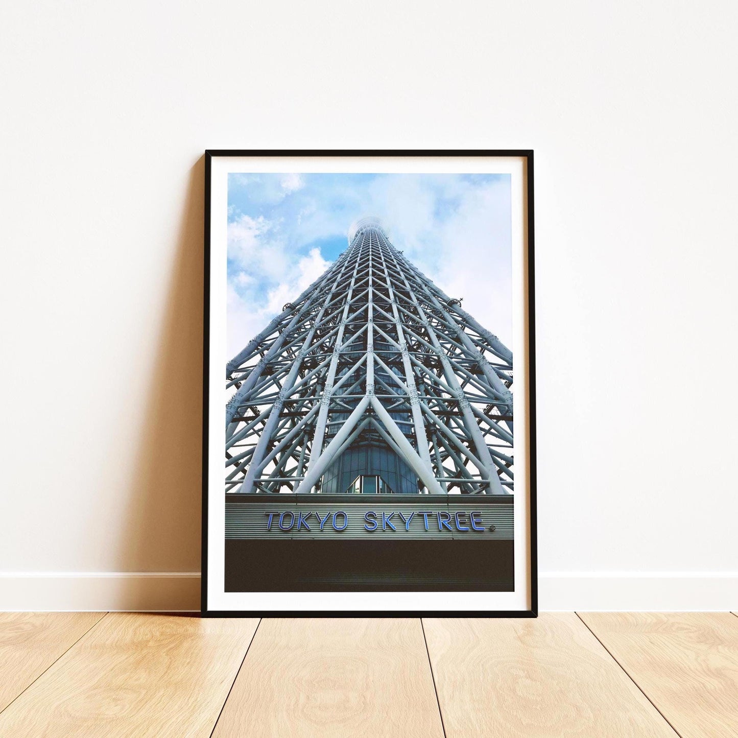 Tokyo Skytree Print - Japanese Wall Art Travel Poster, City Skyline Photography gift