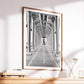 Bir Hakeim Bridge Print – Black and White Paris Photography Poster
