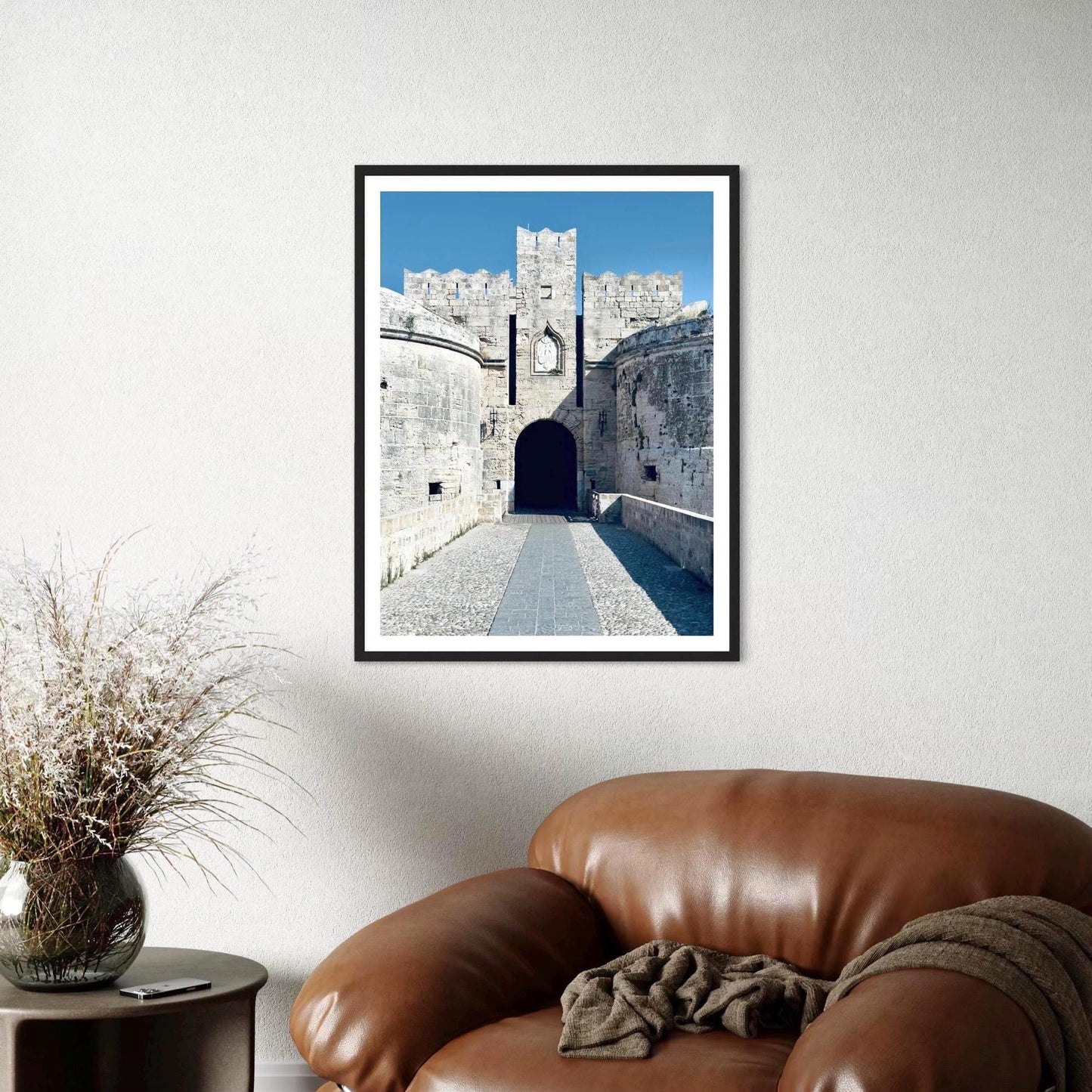 Rhodes Old Town Greece Print: Travel Wall Art, Historic Photography Architecture Poster, Greek Gift