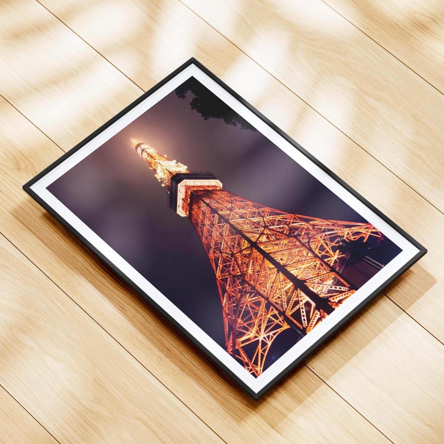 Tokyo Tower Art Print, Japan Travel Photography, Modern Wall Decor - Matthew Webb Photography