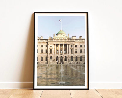 Somerset House Print - London Architecture Photography, Travel Wall Art