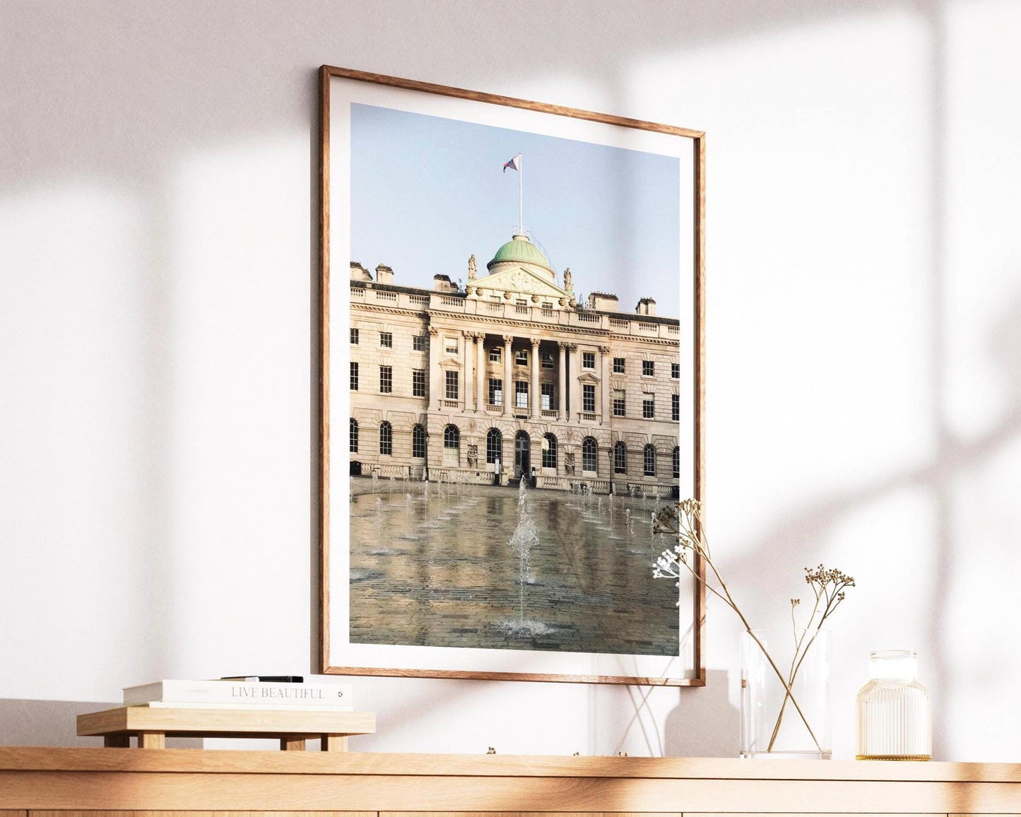 Somerset House Print - London Architecture Photography, Travel Wall Art