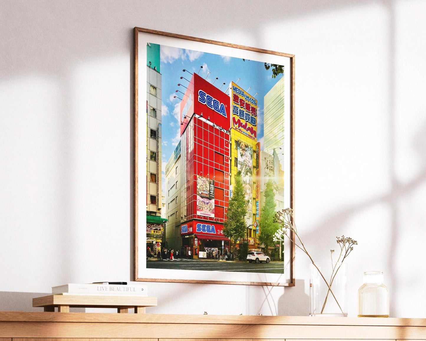 Tokyo Akihabara Print: Electric City Wall Art, Japanese Travel Photography Poster