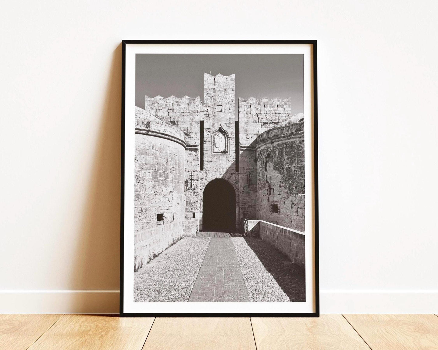Rhodes Greece Print Set – Old Town & Lindos Coastal Wall Art