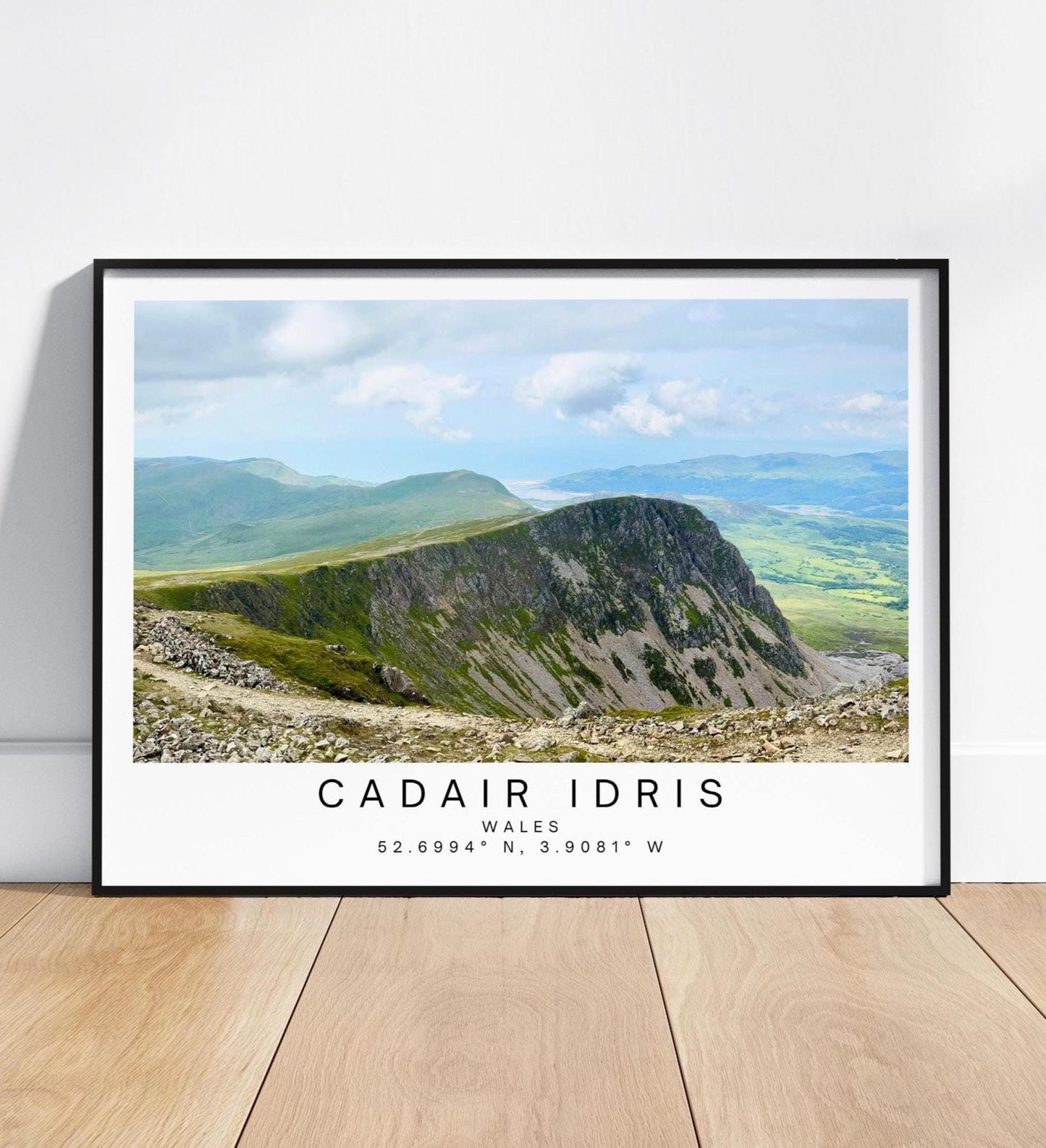 Cadair Idris Mountain Print - Snowdonia Wales Landscape Photography, Minimalist Wall Art - Matthew Webb Photography