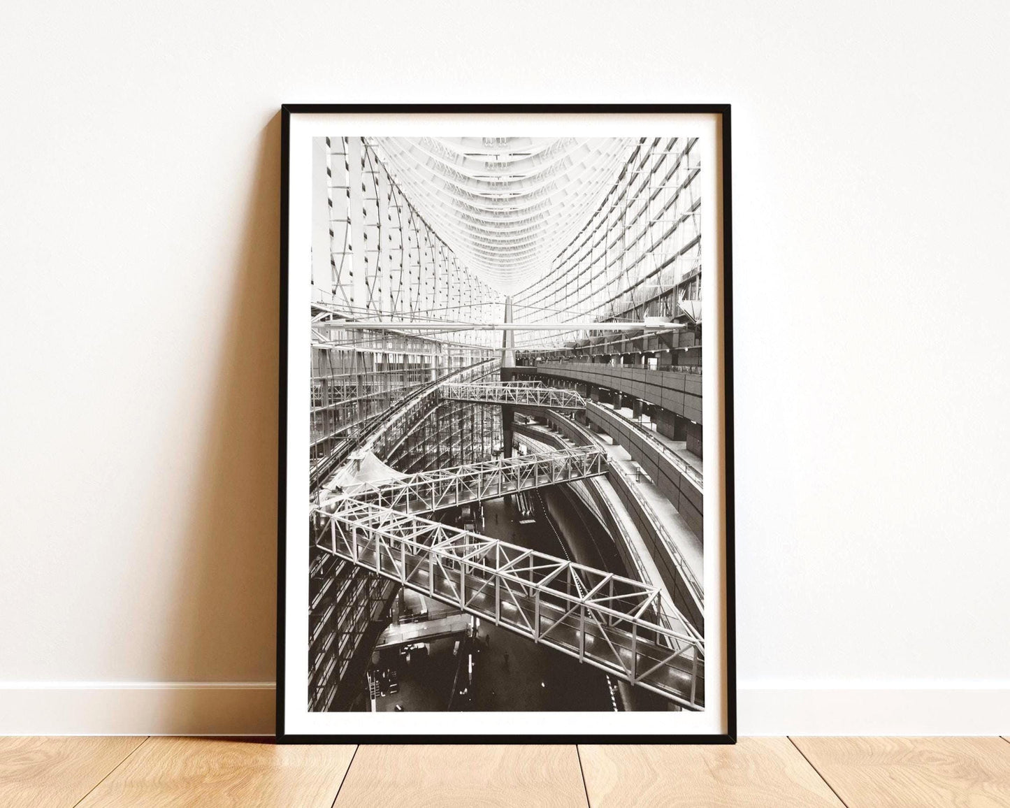 Tokyo Photography Print Set – Black and White Japanese Architecture