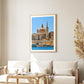 Malta Art Poster - Coastal Wall Decor, Photography Print, Mediterranean Architecture, Travel Gift