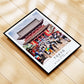 Senso Ji Temple Tokyo Print - Japanese Wall Art, Framed Minimalist Decor, Personalized Gift