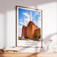 Battersea Power Station Print - London Travel Wall Art, Framed Minimalist Decor, Personalized Gift