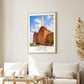 Battersea Power Station Print - London Travel Wall Art, Framed Minimalist Decor, Personalized Gift