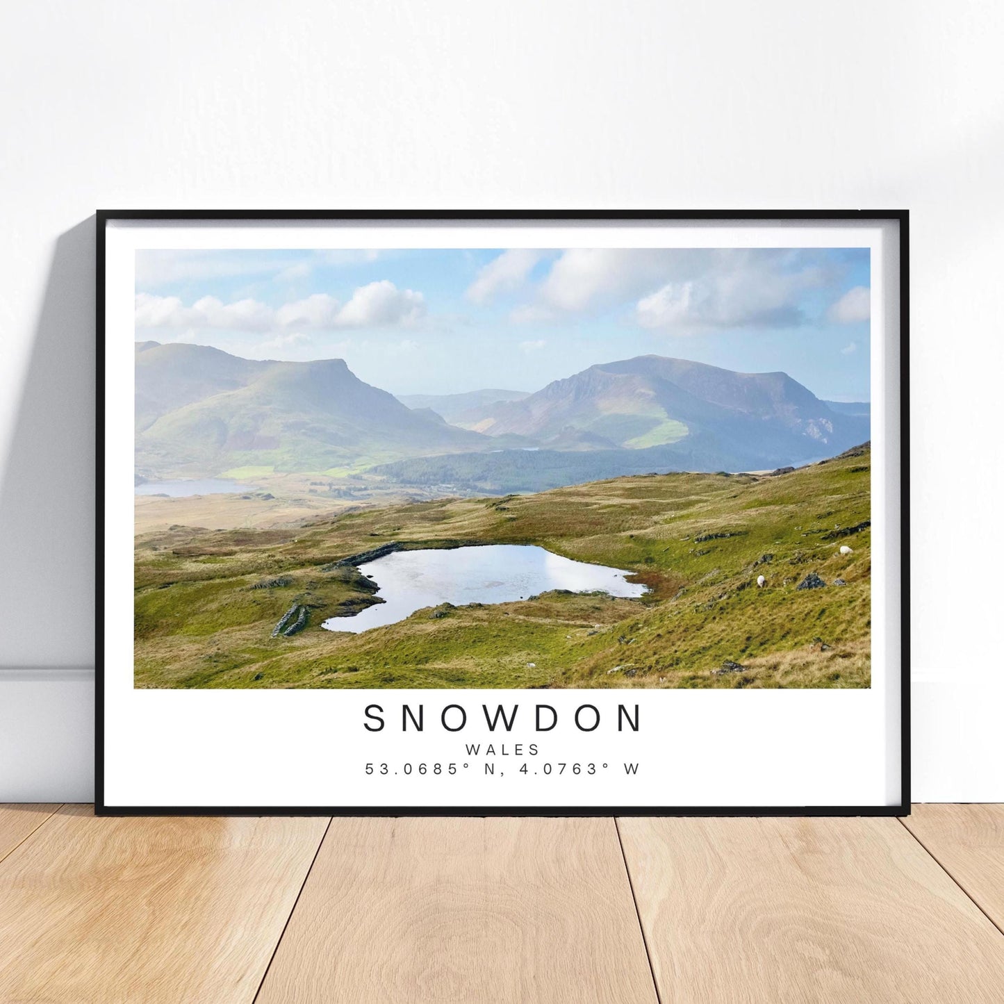 Snowdonia Mountain Print: Wales Landscape, Minimalist Travel Decor - Matthew Webb Photography