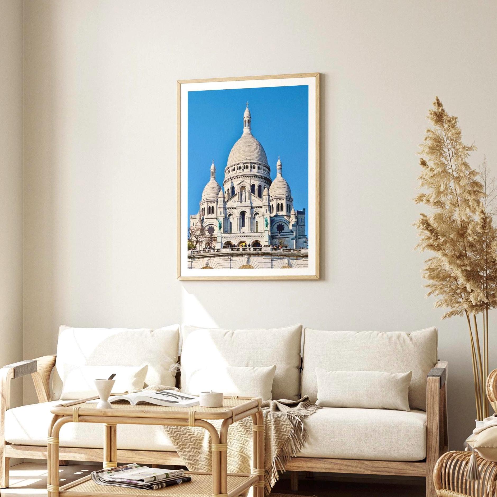 Sacre Coeur Print - Montmartre Paris Wall Art, France Travel Photography, Paris Gift - Matthew Webb Photography
