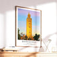 Marrakesh Morocco Print, Koutoubia Mosque Art, Travel Photography, Cityscape Poster