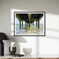 Bournemouth Beach Pier Print: Coastal Seascape Photography, UK Travel Decor - Matthew Webb Photography