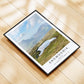 Snowdonia Print - Wales Mountain Wall Art, Welsh Landscape, Minimalist Photography Travel Poster, Hiking Gift - Matthew Webb Photography