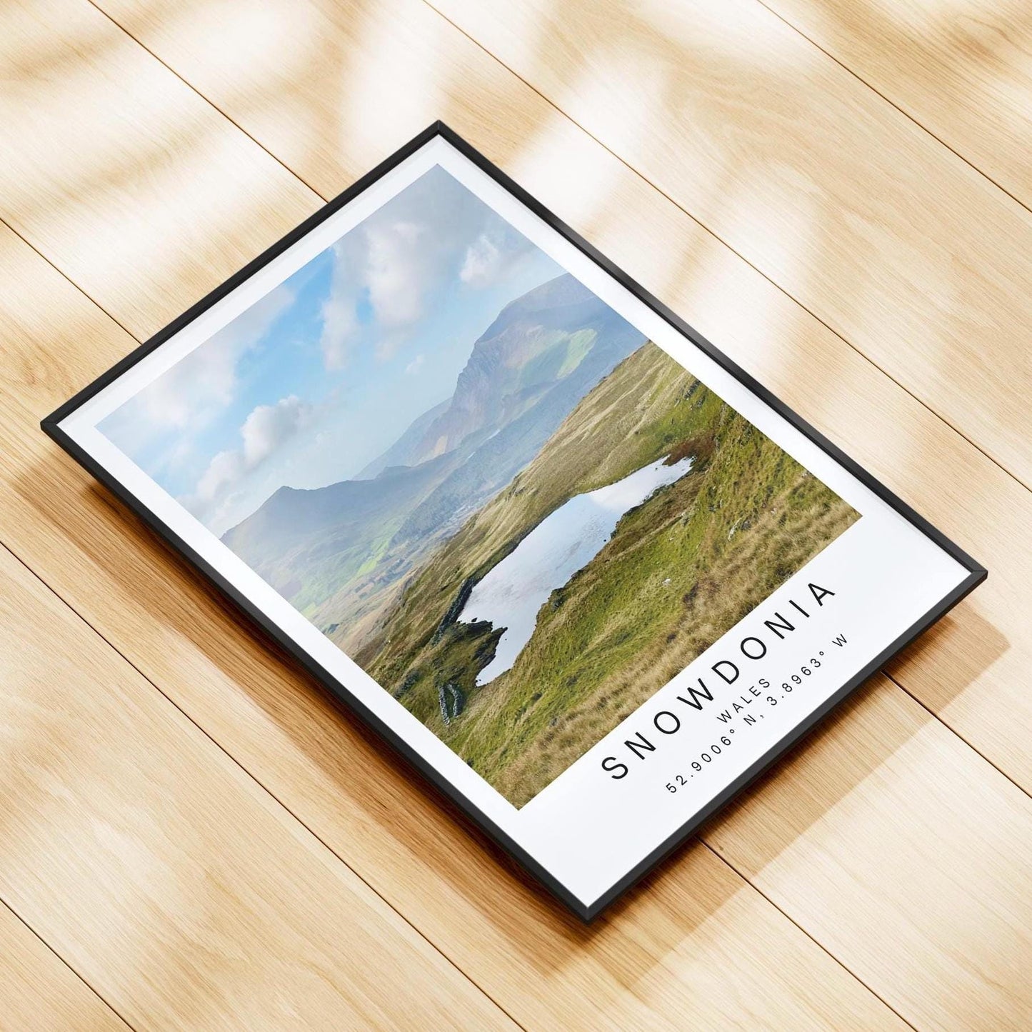 Snowdonia Print - Wales Mountain Wall Art, Welsh Landscape, Minimalist Photography Travel Poster, Hiking Gift - Matthew Webb Photography