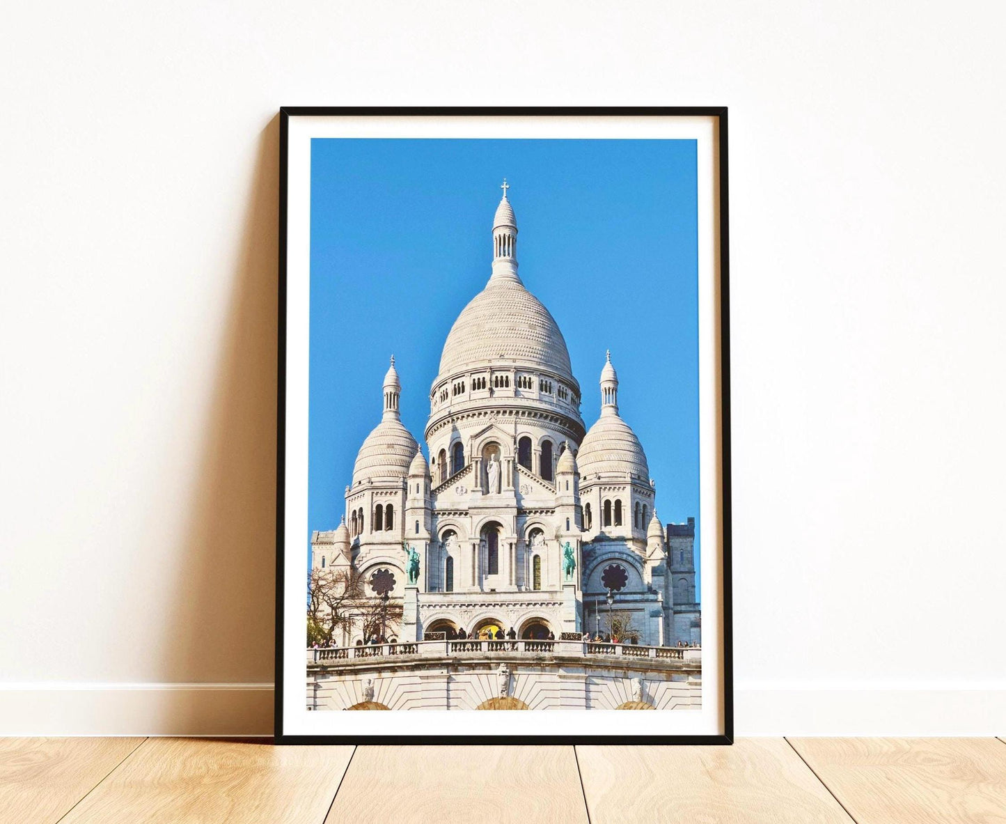 Sacre Coeur Print - Montmartre Paris Wall Art, France Travel Photography, Paris Gift - Matthew Webb Photography