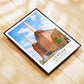 Battersea Power Station Print - London Travel Wall Art, Framed Minimalist Decor, Personalized Gift