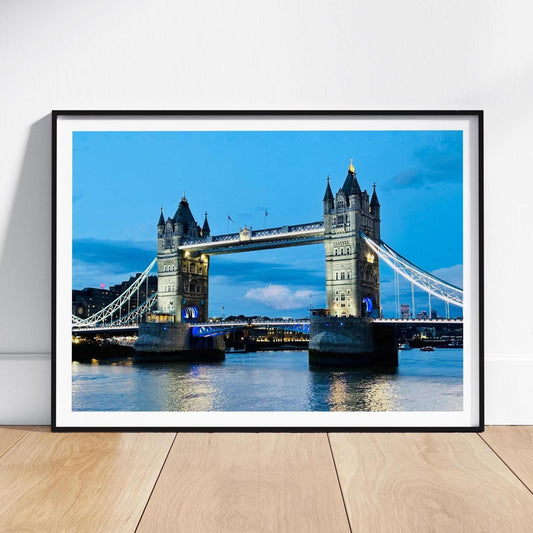 Tower Bridge Print – London wall art, River Thames Architecture Photography, London Home Decor