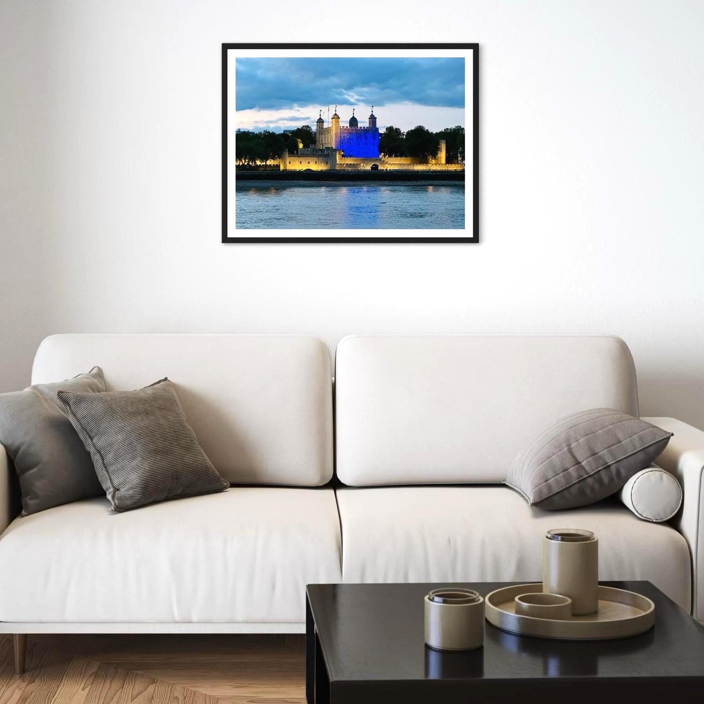 Tower of London Print – UK City Wall Art Photography, Framed Travel Home Decor