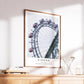 Vienna Prater Travel Print - Vintage Ferris Wheel, Austria Photography Wall Art, Personalized Poster Gift - Matthew Webb Photography