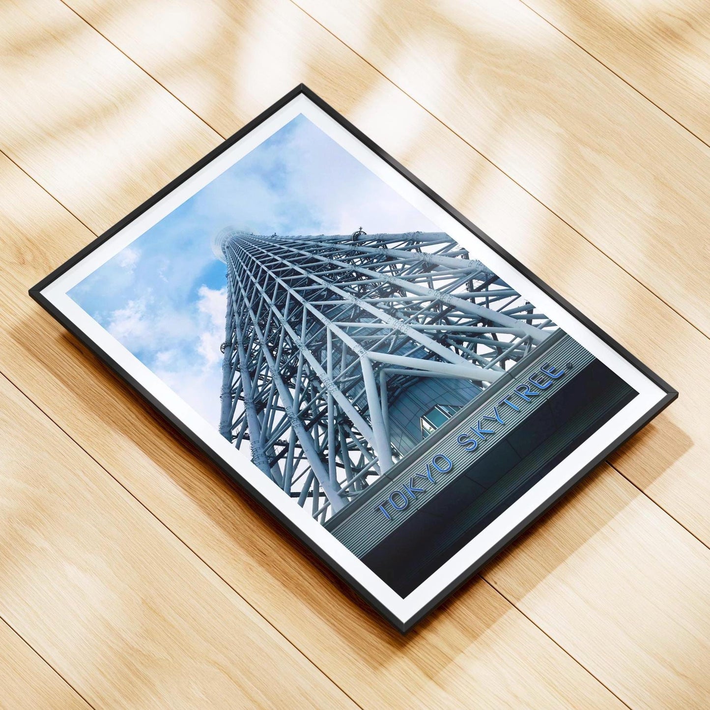 Tokyo Skytree Print - Japanese Wall Art Travel Poster, City Skyline Photography gift