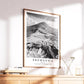 Snowdonia Mountain Print – Black and White Welsh Landscape Photography Wall Art