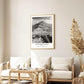 Snowdonia Mountain Print – Black and White Welsh Landscape Photography Wall Art