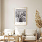 Valletta Malta Travel Print: Black and white Coastal City Photography Wall Art Poster