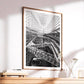 Tokyo Forum Wall Art Print - Black and White Geometric Poster, Japanese Architecture, Travel Gift