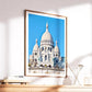Sacre Coeur Print - Montmartre Paris Wall Art, France Travel Photography, Paris Gift - Matthew Webb Photography