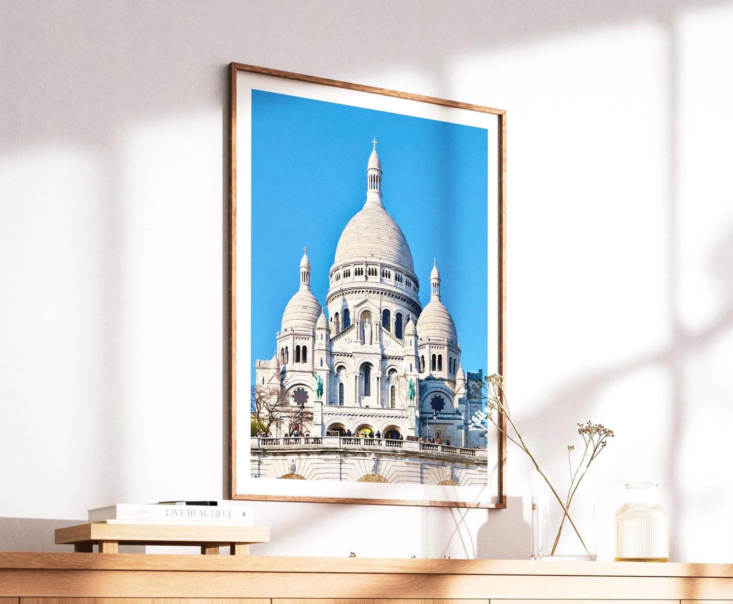 Sacre Coeur Print - Montmartre Paris Wall Art, France Travel Photography, Paris Gift - Matthew Webb Photography