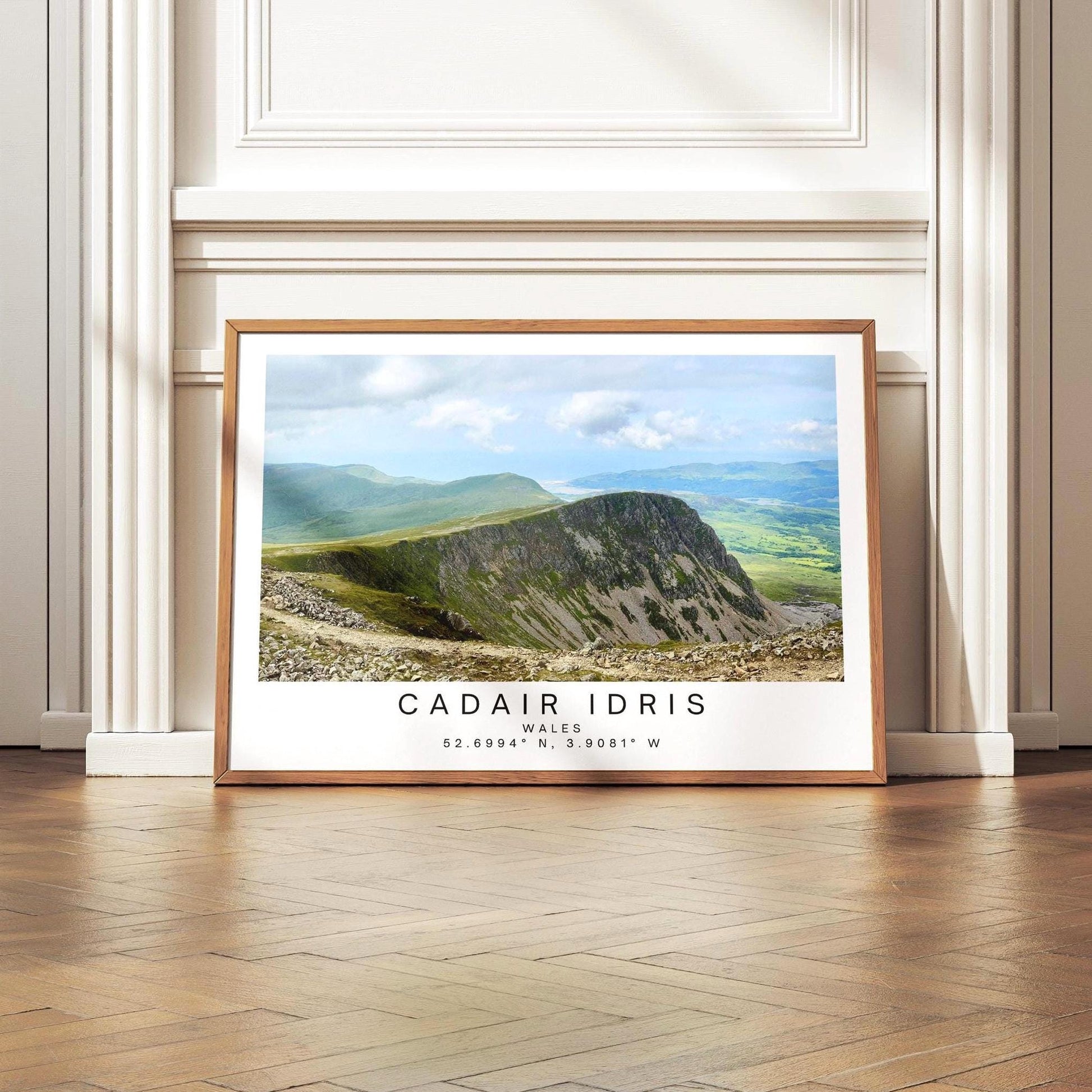 Cadair Idris Mountain Print - Snowdonia Wales Landscape Photography, Minimalist Wall Art - Matthew Webb Photography