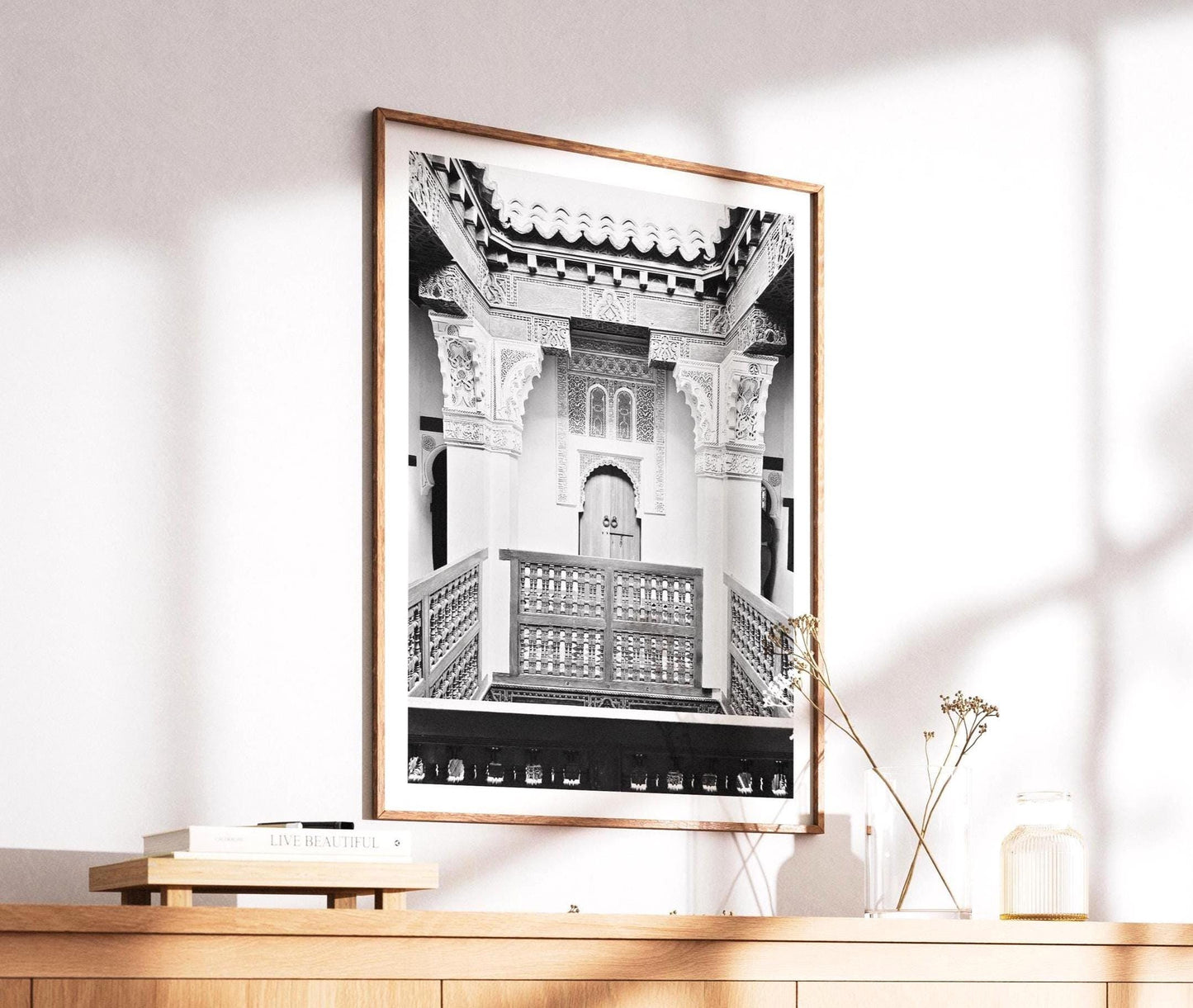 Madrasa Islamic Architecture Print - Marrakech Moroccan Wall Art, Morocco Photography Gift - Matthew Webb Photography