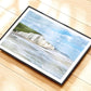 Seven Sisters Chalk Cliffs Print - Coastal Wall Art, Beach Landscape Photography, Digital / Print / Framed - Matthew Webb Photography