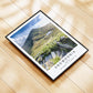 Snowdonia Mountain Print - Welsh Landscape Photography, Nature Decor Wall Art Poster