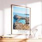 Rhodes Greece Travel Print - Lindos Acropolis Photography Wall Art Poster, Framed Personalized Greek Gift - Matthew Webb Photography