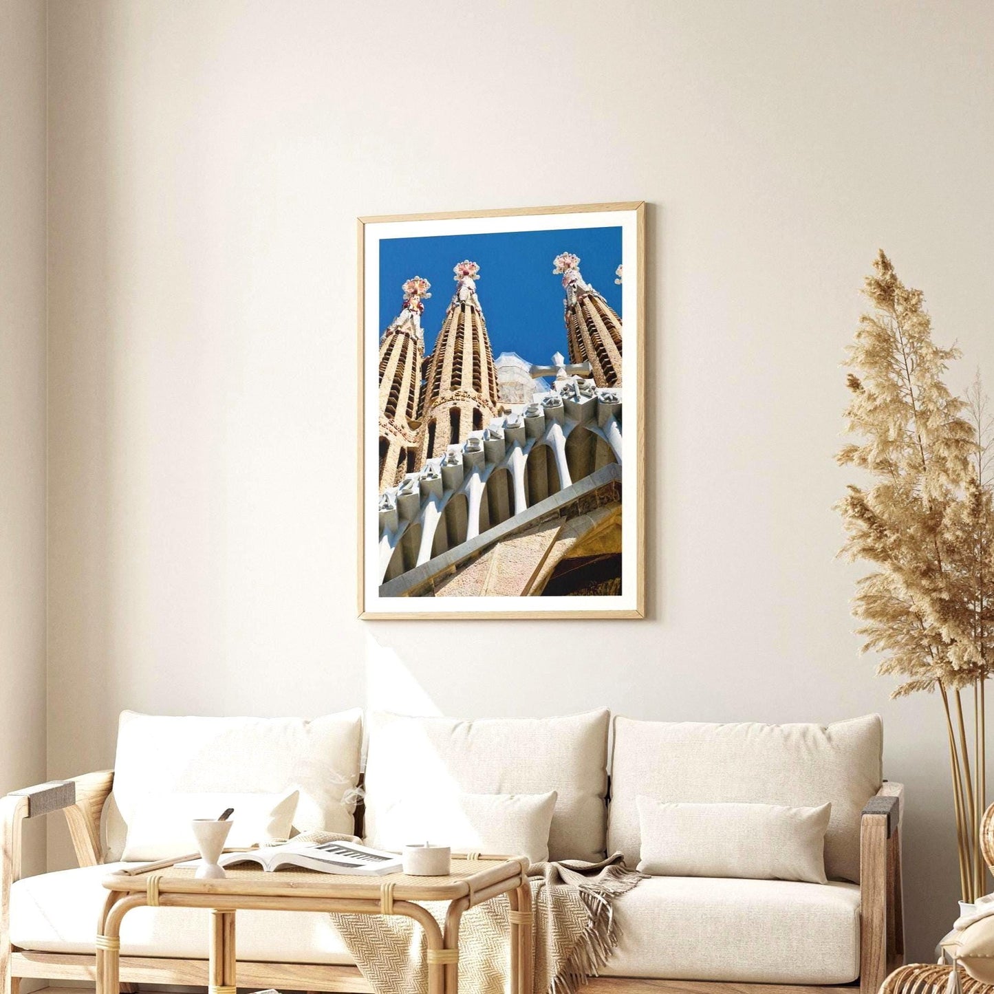 Sagrada Familia Print - Barcelona Wall Art, Gaudi, Spain Travel Poster, Architect Gift - Matthew Webb Photography